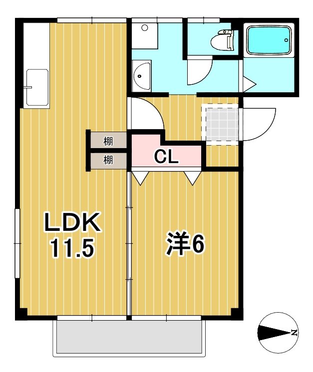 大みか祥栄マンション 間取り