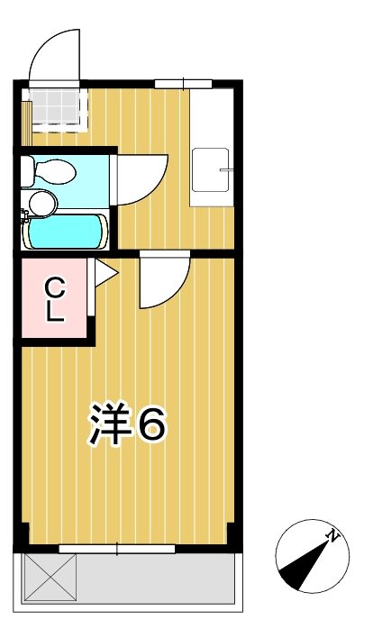 青葉ハイツ 間取り