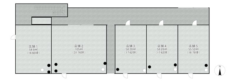 キタミビル1Ｆ 間取り