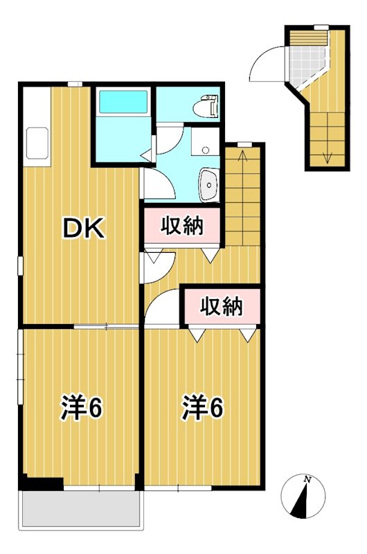 アヴニールＢ 間取り