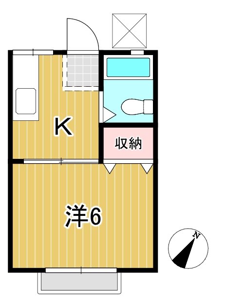 戸崎スチューデンツハウスＢ 間取り