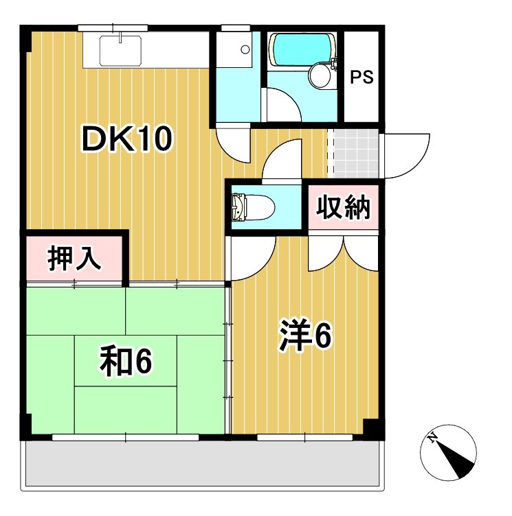 鮎川マンション 間取り