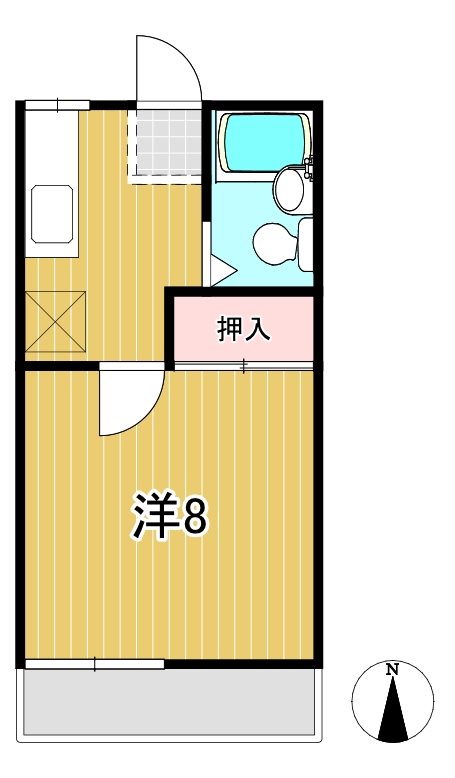 マンハイツⅡ 間取り