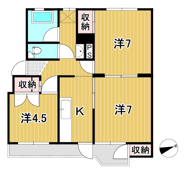 トビタハイツ 間取り