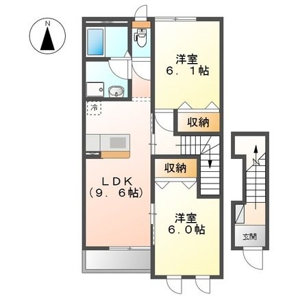 ハイツメープル 間取り