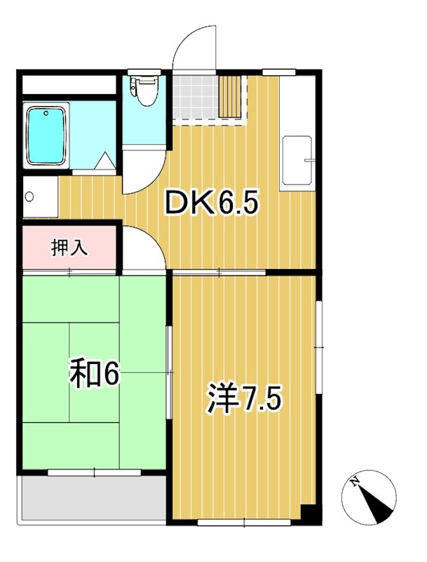 平成マンション  間取り