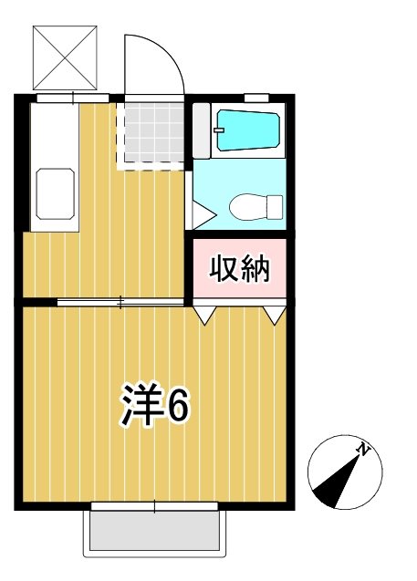 戸崎スチューデンツハウスＡ 間取り