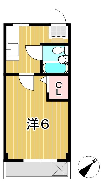 青葉ハイツ 間取り