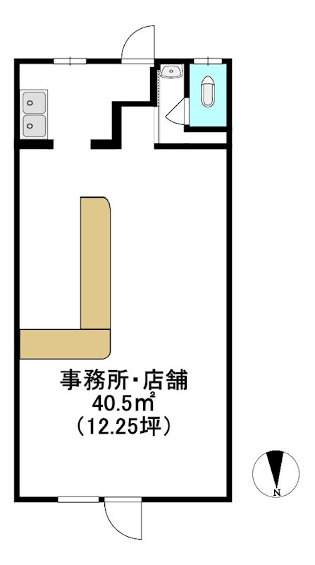 内山商店ビル 間取り