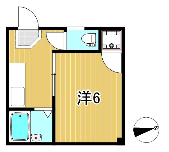 ハイツＲ＆Ｙ大みかＢ 間取り