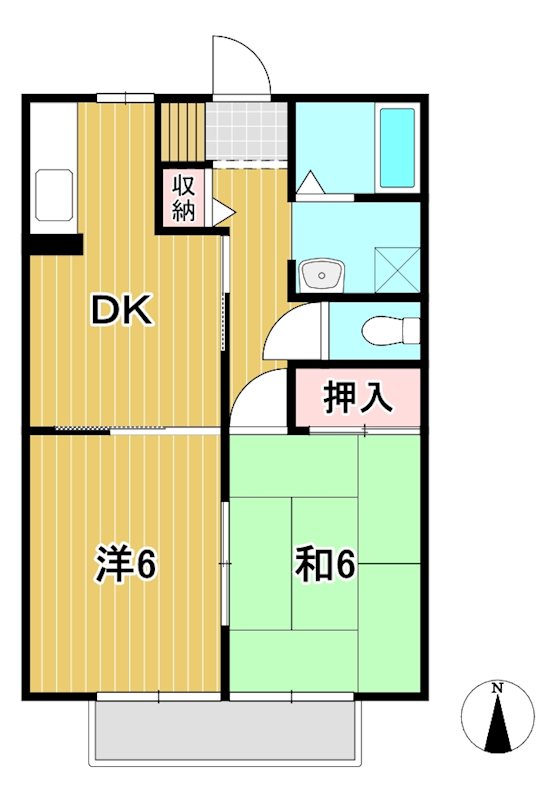 ベルドミールＢ 間取り