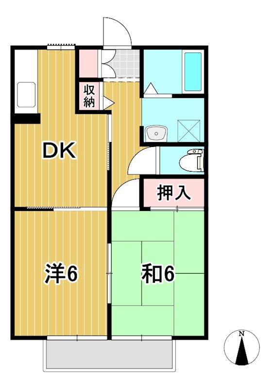 ベルドミールＢ 間取り