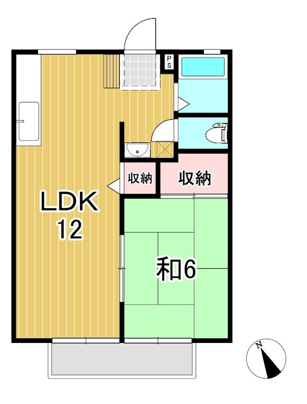 サンプラザA 間取り