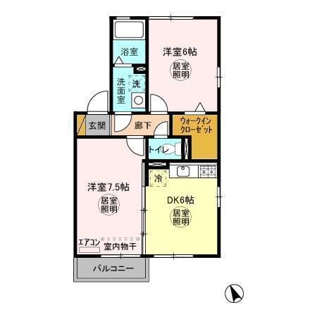 オーベンロープＡ 間取り