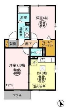 オーベンロープＢ 間取り