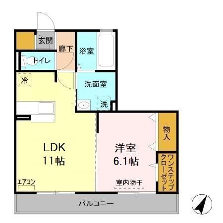 グリーンアレイＣ 間取り