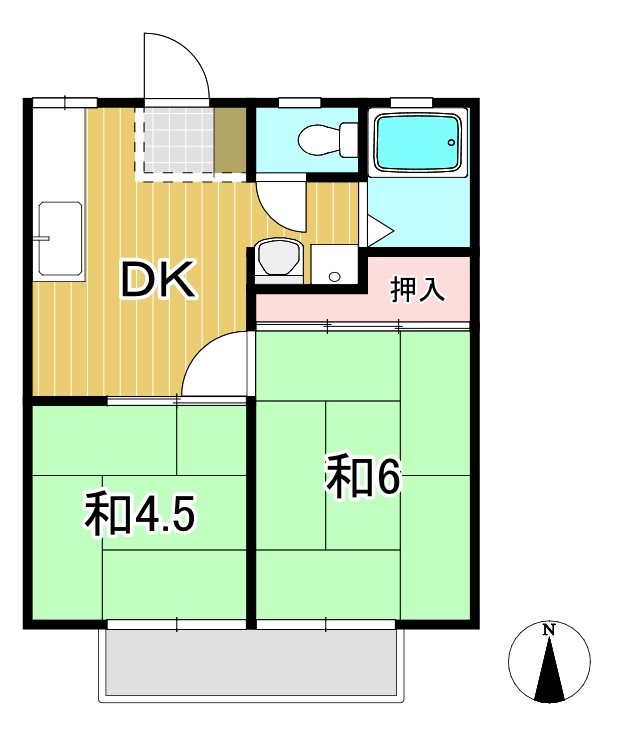南ハイツ 間取り