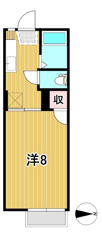 ポートピアⅡ  間取り