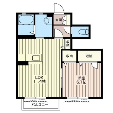 シャーメゾン　ノアール 間取り