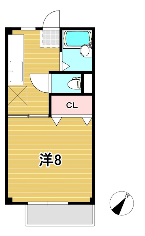 シティーコート１ 間取り