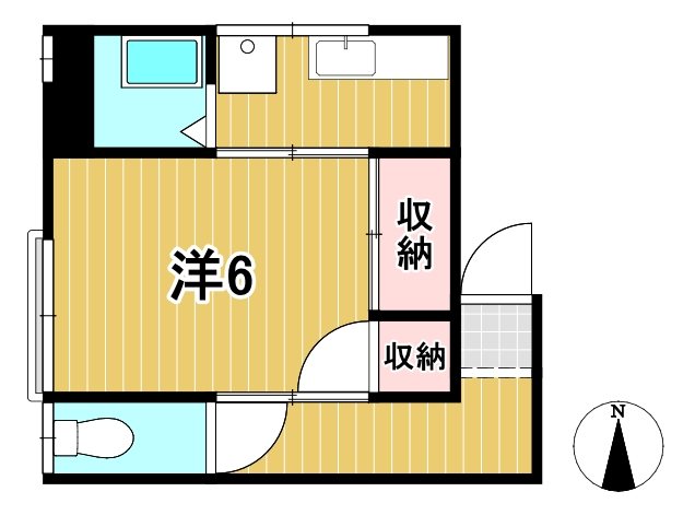 高橋アパート  間取り