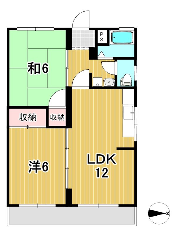 青山ハイツ 間取り