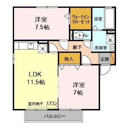 アトリオＢ 間取り