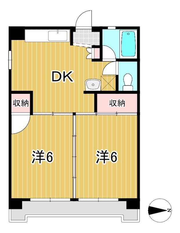 グリーン大みか    間取り