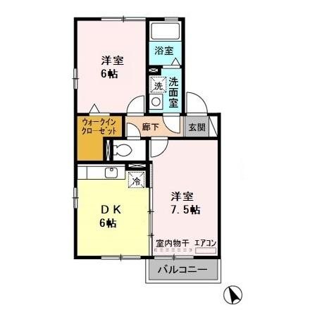 オーベンロープＡ 間取り