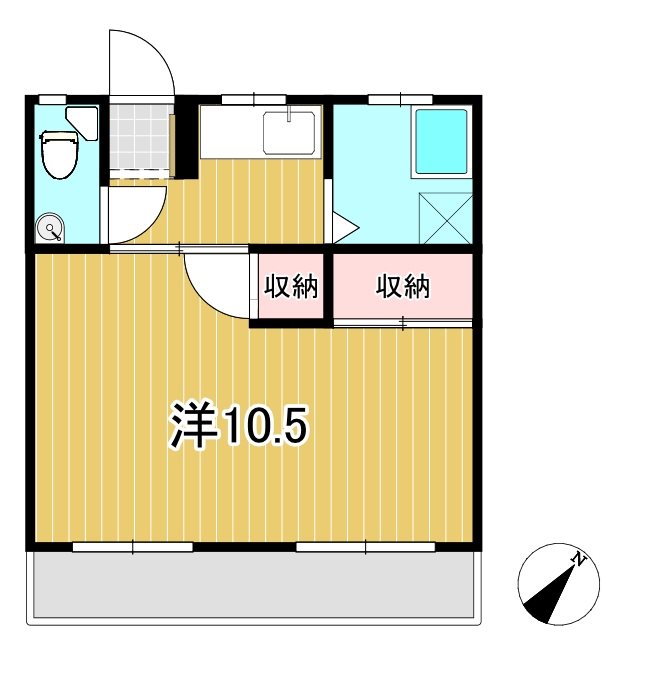 横山アパート 間取り