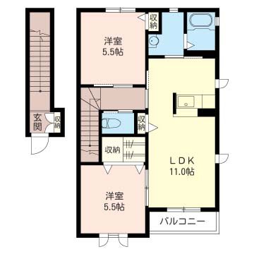 アルフォートA 間取り