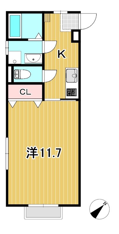 ムーンライズハイツ 間取り