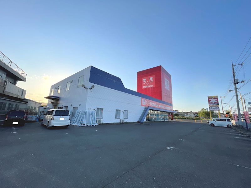 高萩市店舗 駐車場
