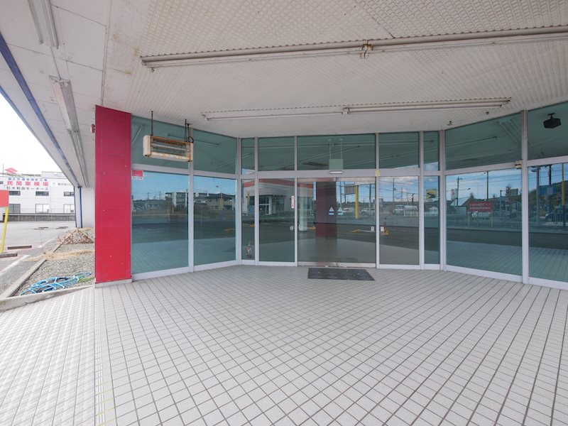 高萩市店舗 玄関