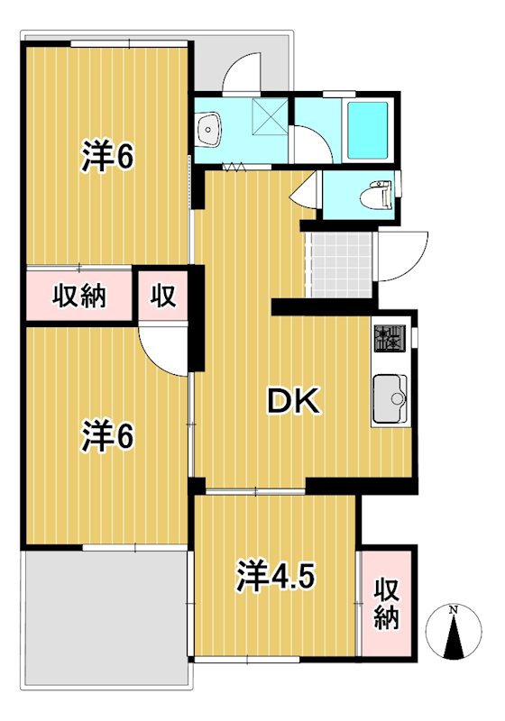 トマトハイツＡ 間取り