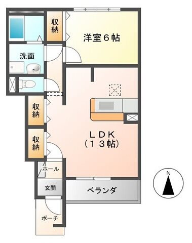 アンプティシャン 間取り