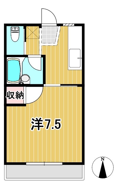 天神荘 間取り
