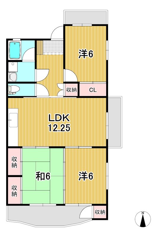 ＨＫマリーナ21 間取り