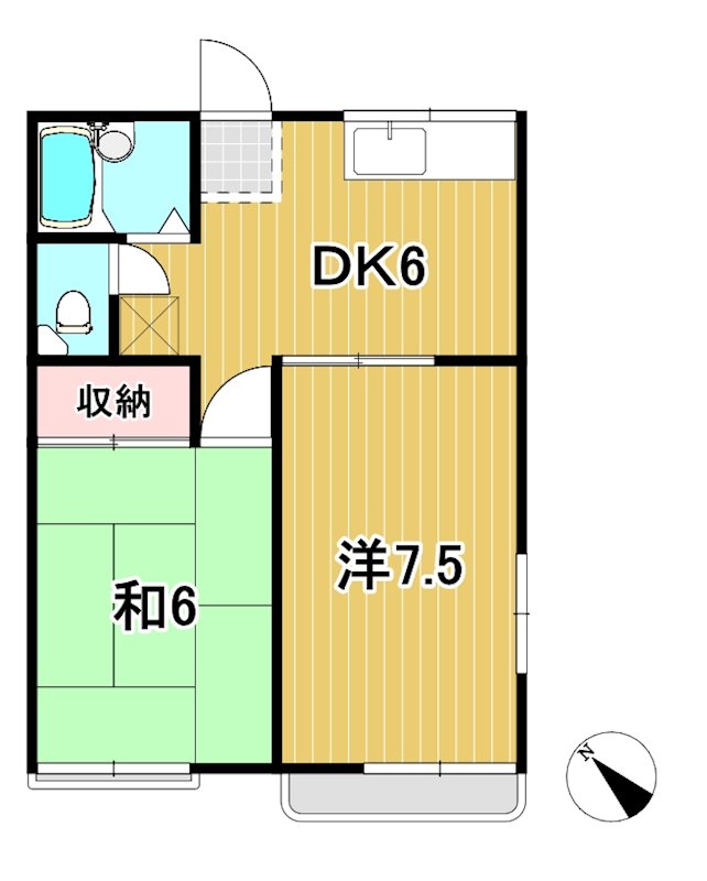 浜ハイツＡ 間取り
