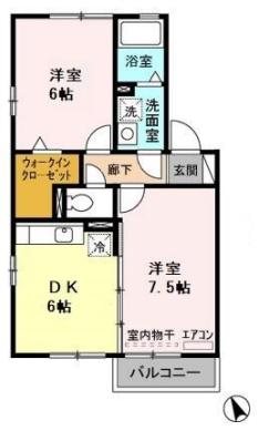 オーベンロープＢ 間取り