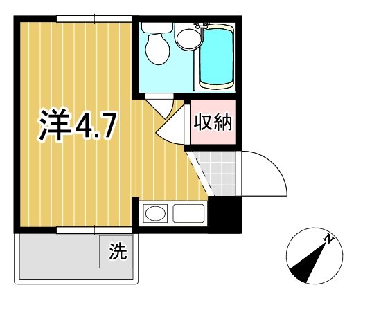 ハイツくれよん 間取り