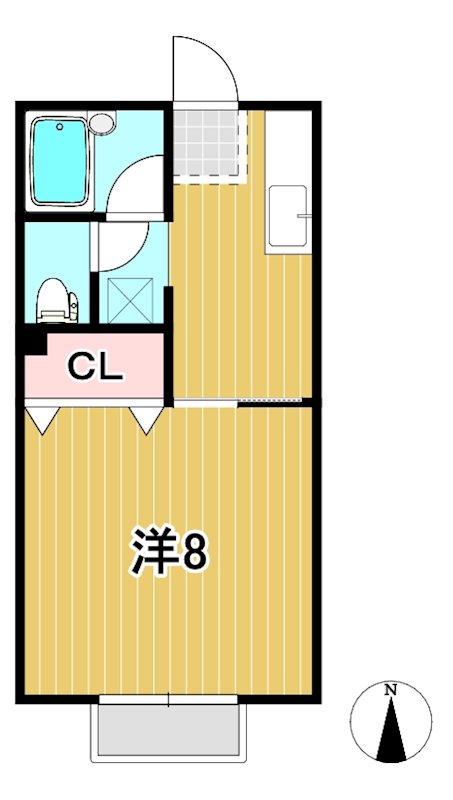 ラフォーレ大みか 間取り