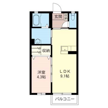 クラヴィエＥ 間取り