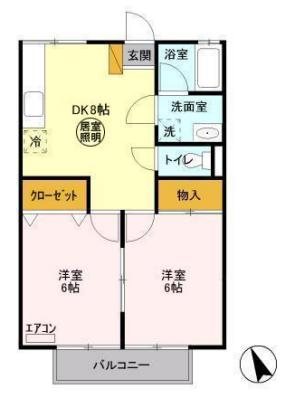 ブライトハイツ 間取り