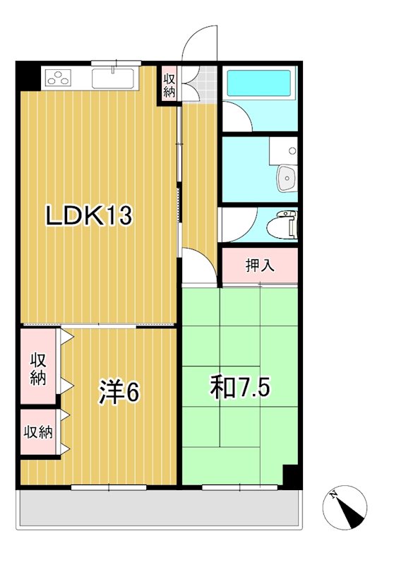 アプリコット多賀 間取り