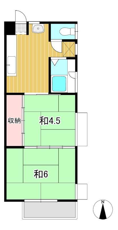 ワタナベハイツ 間取り