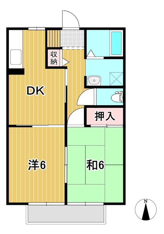 ベルドミールＢ 間取り