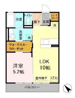 ペーシュ　コモドＡ 間取り