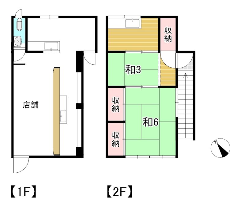 松川店舗 間取り