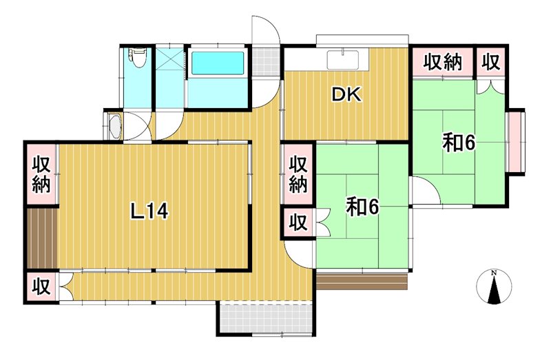 滑川本町3丁目風光庵 間取り